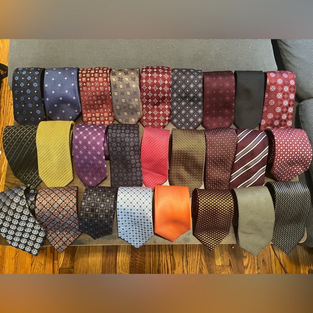 Canali, Brioni, Zegna, Eton, Stefano Ricci ties